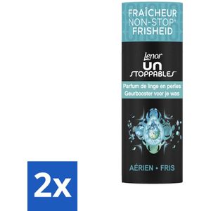 Lenor Unstoppables - Geurbooster - Fris - 13 Wasbeurten - Voordeelverpakking - 2 stuks