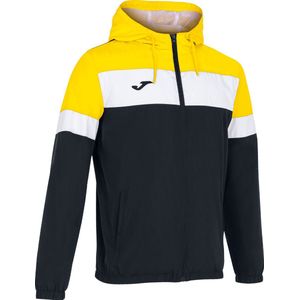 Joma Crew IV Regenjas Heren - Zwart / Geel / Wit | Maat: S