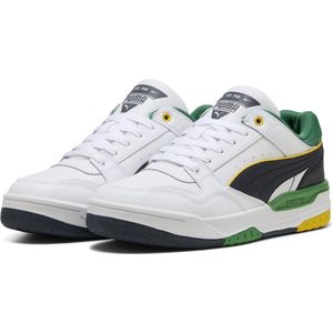 PUMA Rebound Retro Unisex Sneakers - PUMA White-Archive Green-New Navy