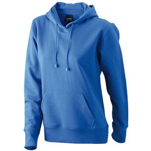 James and Nicholson Dames/dames Hooded Sweatshirt (Koningsblauw)