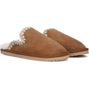 Mou Slipper Eskimo Pantoffels - Sloffen - Dames - Cognac - Maat 37