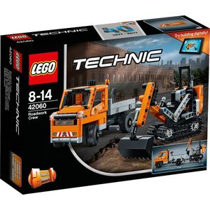 LEGO Technic Wegenbouwploeg - 42060