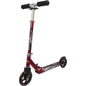 STEP - ROOD - OPTIMUM II geschikt vanaf 5 jaar tot 100kg - buitenspeelgoed - KINDERSTEP - OPTIUM II Kinderstep - Step - stevige wielen - voor Jongens en Meisjes - Aluminium - Rood