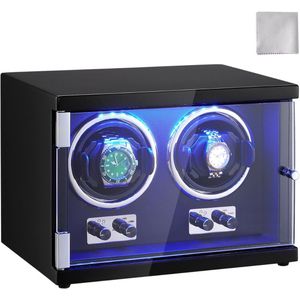 Watch Winder - Horlogedoos - Voor Automatische Horloges - LED Verlichting - Opwinder