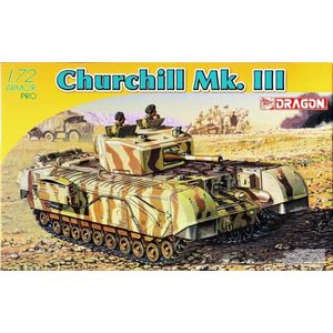 1:72 Dragon 7396 Churchill Mk.III Tank Plastic Modelbouwpakket