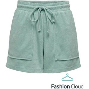 Only Tara String Pocket Shorts Aquifer GROEN XL