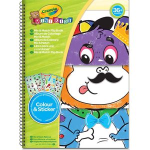 Crayola - Mini Kids - Kleurboek - Combineer & Kleur Voor Kinderen