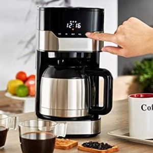 Gratyfied- Koffiezetapparaat Met Thermoskan- Coffee maker with thermos- Koffiezetapparaat Met Glazen Kan- Coffee Maker With Glass Jug- Koffiezet- Coffee maker