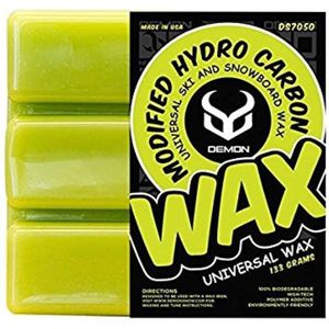 Demon hydrocarbon skiwax & snowboardwax 133g - all snow conditions