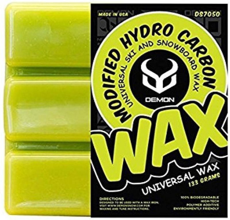 Demon hydrocarbon skiwax & snowboardwax 133g - all snow conditions