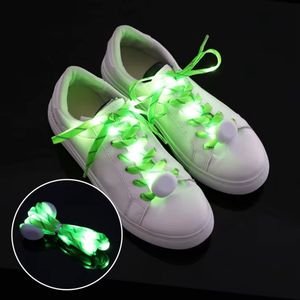 Lichtgevende Nylon LED Veters - Groen - 120 cm