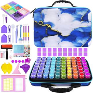 Diamond Painting Storage Box - 70 Compartments for Beads, Seeds, and Jewelry