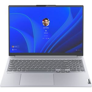 Lenovo ThinkBook 16 G4+ Laptop 40,6 cm (16"") WUXGA Intel® Core™ i5 i5-1235U 8 GB LPDDR5-SDRAM 256 GB SSD Wi-Fi 6 (802.11ax) Windows 11 Pro Grijs