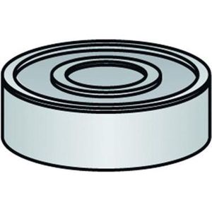 Spindel 258 8mm Z Lager V Schijffrees 40