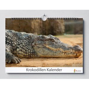 Krokodillen verjaardagskalender | Krokodillen wandkalender | Verjaardagskalender Volwassenen