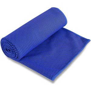 4-Pack Cool Towels - Verkoelende Handdoek - Blauw - 4 stuks - Verkoelende Sporthanddoek - Cooling Towel - Cool Towel