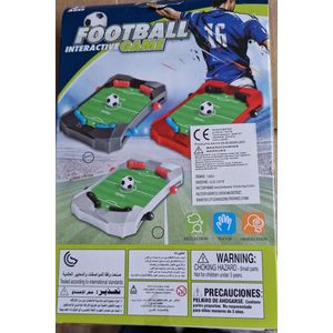 voetbalspel - Bordspel - Tafelvoetbalspel - Interactieve Voetbal - Speelgoed - Kids - Boys - Sport - Outdoor - Draagbare Game - Cadeau- schoen cadeau-kerst cadeau