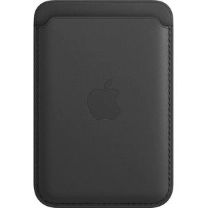 Leren kaarthouder met MagSafe voor iPhone 12 / 12 Pro / 12 Pro Max / 12 mini - Zwart