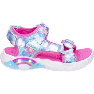 Skechers Rainbow Racer Sandals - Summer Meiden Sandalen - blauw - Maat 31