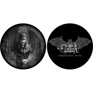 Ozzy Osbourne Platenspeler Slipmat Ordinary Man Set van 2 Zwart