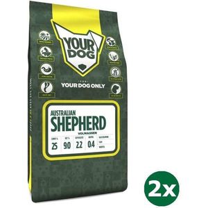 2x3 kg Yourdog australian shepherd volwassen hondenvoer