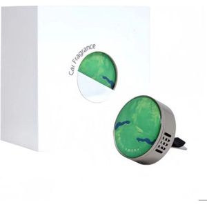 Earth Realm Serie Auto Aromatherapie Auto-onderdelen 4cmDX1.5cmH (Invoeg 3.5cmL) 2 kruisplakjes-Oase
