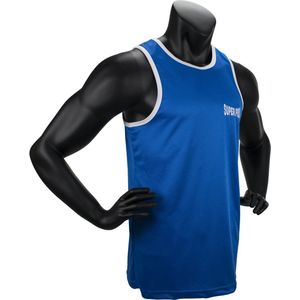 Super Pro Combat Gear Club Bokssinglet Blauw/Wit Extra Extra Small