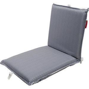 Strandstoel - strandmat met rugleuning, strandligstoel opvouwbaar lichtgewicht, opvouwbare ligstoel 5 posities, tuinligstoel, strandaccessoires