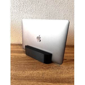 Laptopstandaard - Laptophouder - Verticale standaard - Dock - Zwart