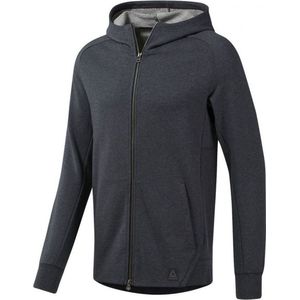 Reebok Combat Legacy Full-Zip Hoodie Sweatshirt Man Grijs Xxl