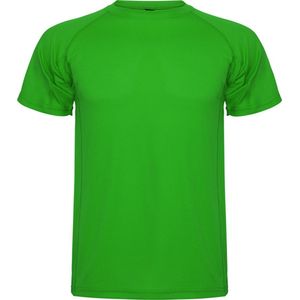 Varen groen unisex sportshirt korte mouwen MonteCarlo merk Roly maat XL