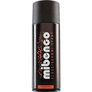 Vloeibaar rubber voor auto's Mibenco  Oranje 400 ml