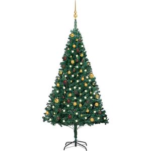 The Living Store Kunstkerstboom Luxe - 180 cm - Incl - LED-verlichting
