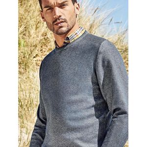 Biologische Trui Met Ronde Hals Blauw Casa Moda - XL