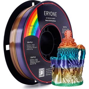 Eryone metal Silk Regenboog PLA 1Kg 1,75mm - Voor 3D-printer & 3D-pen - Filament Rainbow