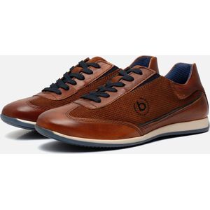 Bugatti Tomeo Eco Sneakers cognac Leer - Maat 45