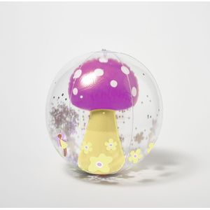 Sunnylife - Kids Inflatable Games 3D Strandbal Mima the Fairy Lemon Lilac - Kunststof - Multicolor