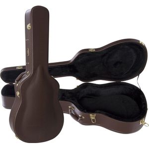 Fame DA-1 Dreadnought gitaar case Dark Brown - Koffer voor akoestische gitaren