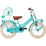 Supersuper Cooper - Kinderfiets - Meisjesfiets - 16 inch - Turquoise