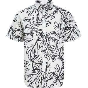 Jack & Jones Overhemd - Regular Fit - Wit - 5XL Grote Maten