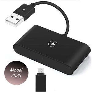Carplay Dongle - Draadloos Carplay -Geschikt voor Apple iPhone - 2023 Model - Wireless USB Adapter -