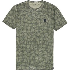 GARCIA Heren T-shirt Groen - Maat S