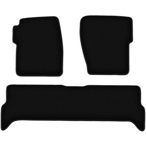 BASIC zwarte veloursmatten voor: Land Rover Discovery II off-road (1998-2004)