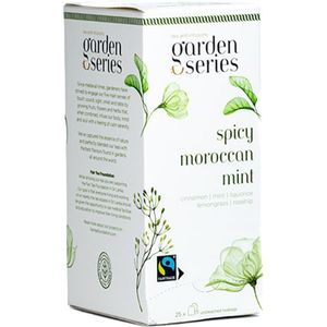 Garden series - Kruidenthee - Marokkaanse Muntthee - Spicy Morrocan Mint (25 theezakjes)