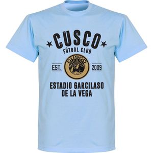 Cusco Established T-Shirt - Lichtblauw - S