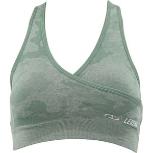 Dames Sport-BH Camo Green L