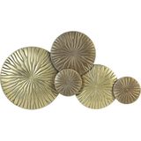 Light & Living Wandornament Mondana - Antiek Brons - 77x43x4cm - Luxe