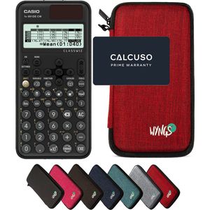 CALCUSO Basispakket rood met Rekenmachine Casio FX-991DE CW ClassWiz