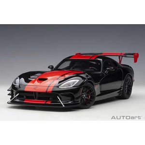 AutoArt 1/18 Dodge Viper 1:28 Special Edition ACR - Zwart