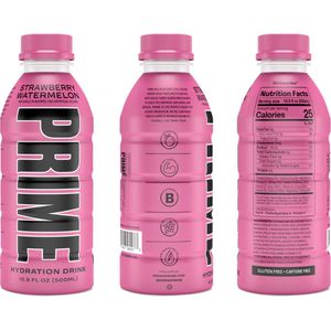 Prime Drink - Hydration - Proefpakket - Ice Pop - Tropical Punch - Strawberry Watermelon